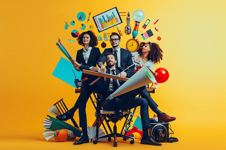 Diverse Office Coworkers